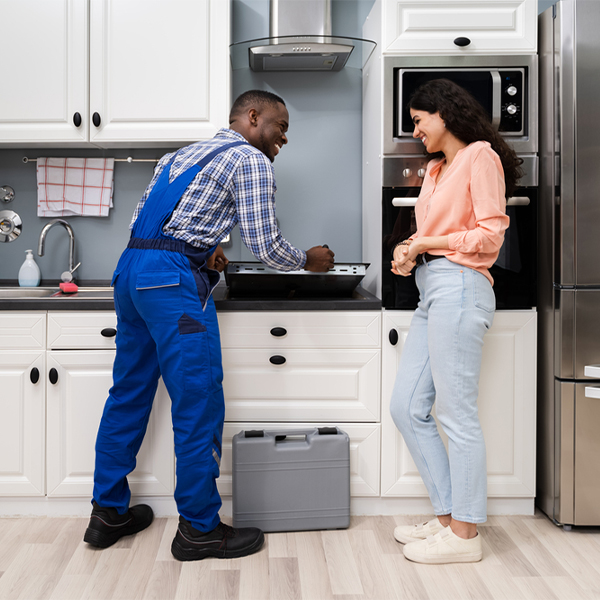 how long does it typically take to complete cooktop repair services in Alum Creek WV